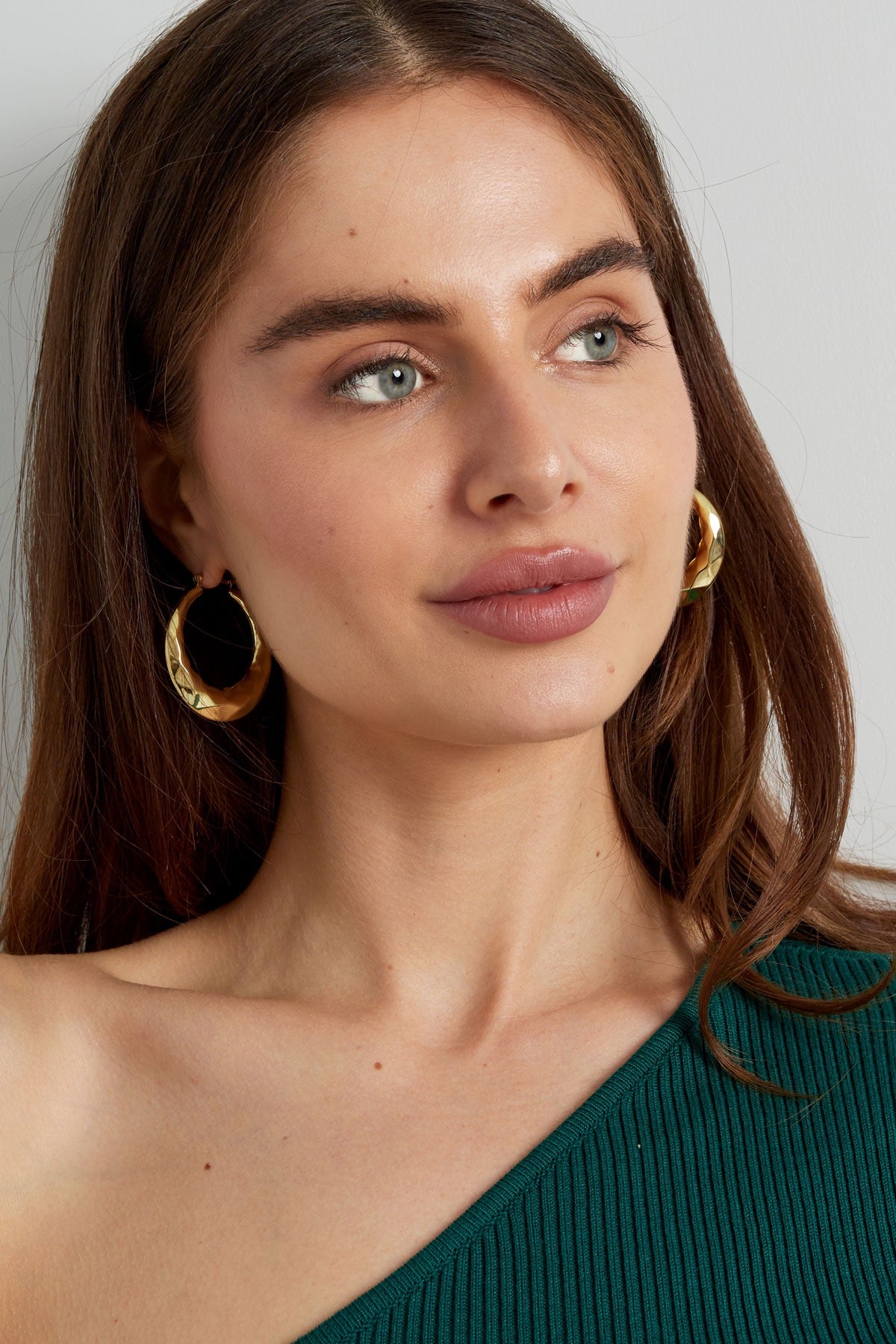 Gold Aesthetic Earrings